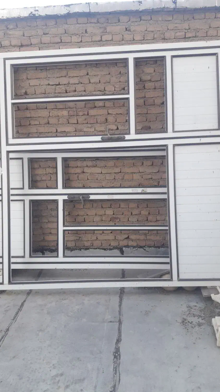 دوتادرب آلومینیومی سفیدیخچالی|مصالح و تجهیزات ساختمان|سلماس, |دیوار