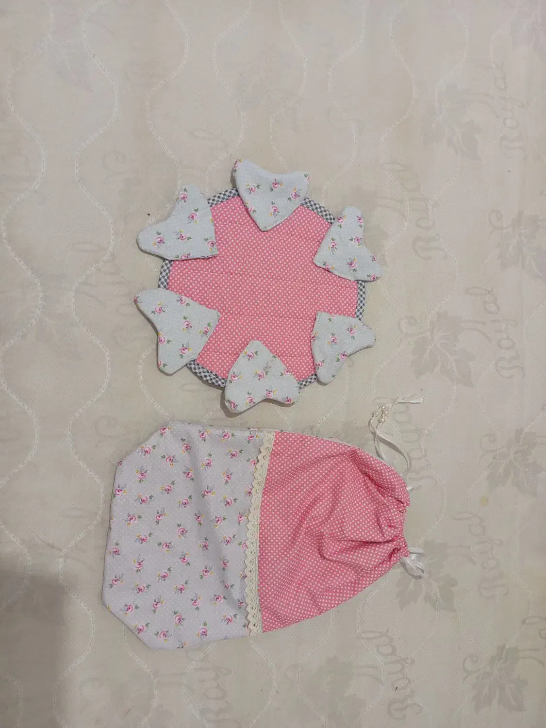 دوخت سرویس آشپزخانه و رو لحاف وتشک|سفره، حوله، دستمال آشپزخانه|تبریز, |دیوار