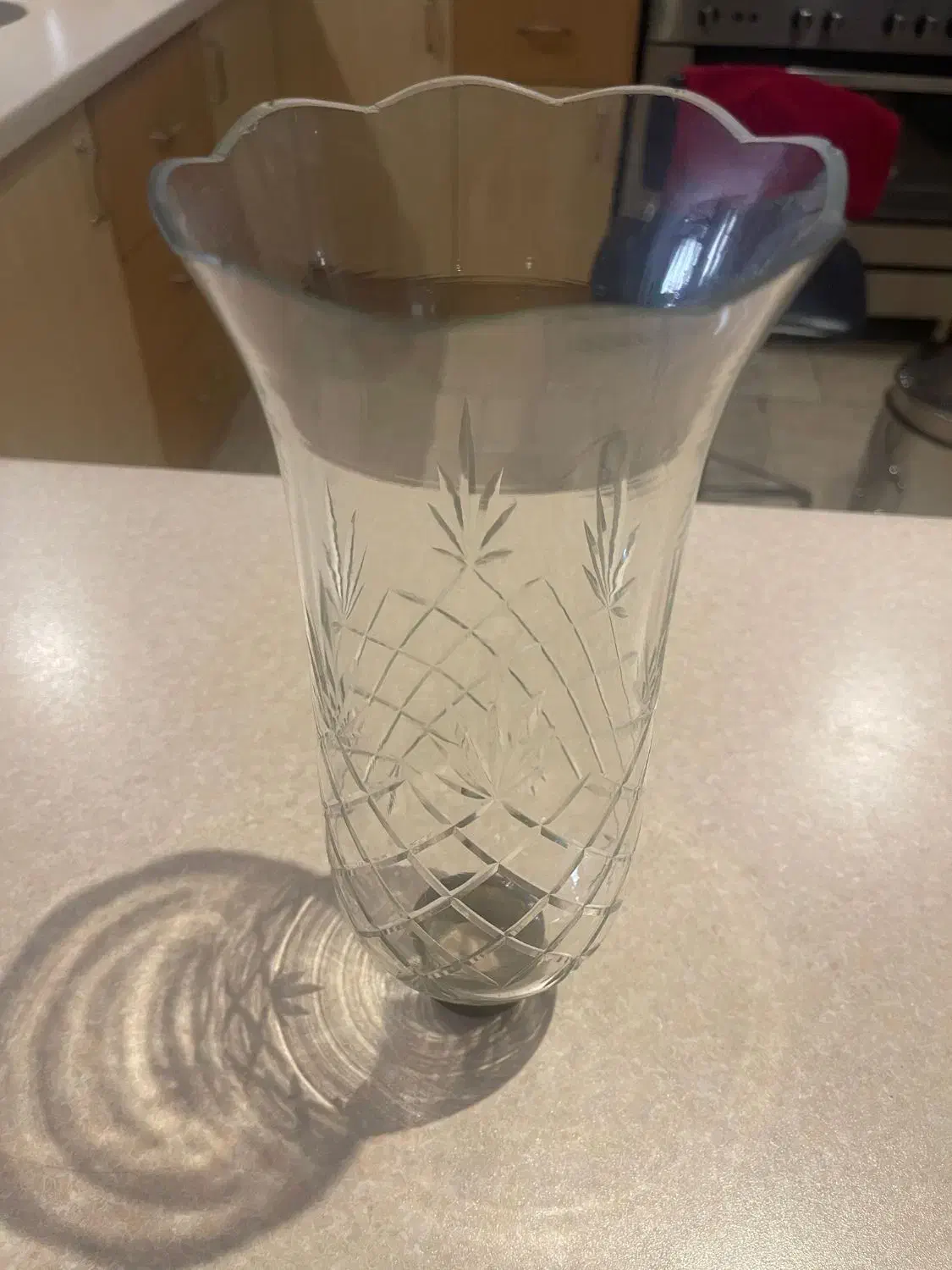 لاله کریستال لوستر آنتیک|لوستر و چراغ آویز|تهران, اختیاریه|دیوار