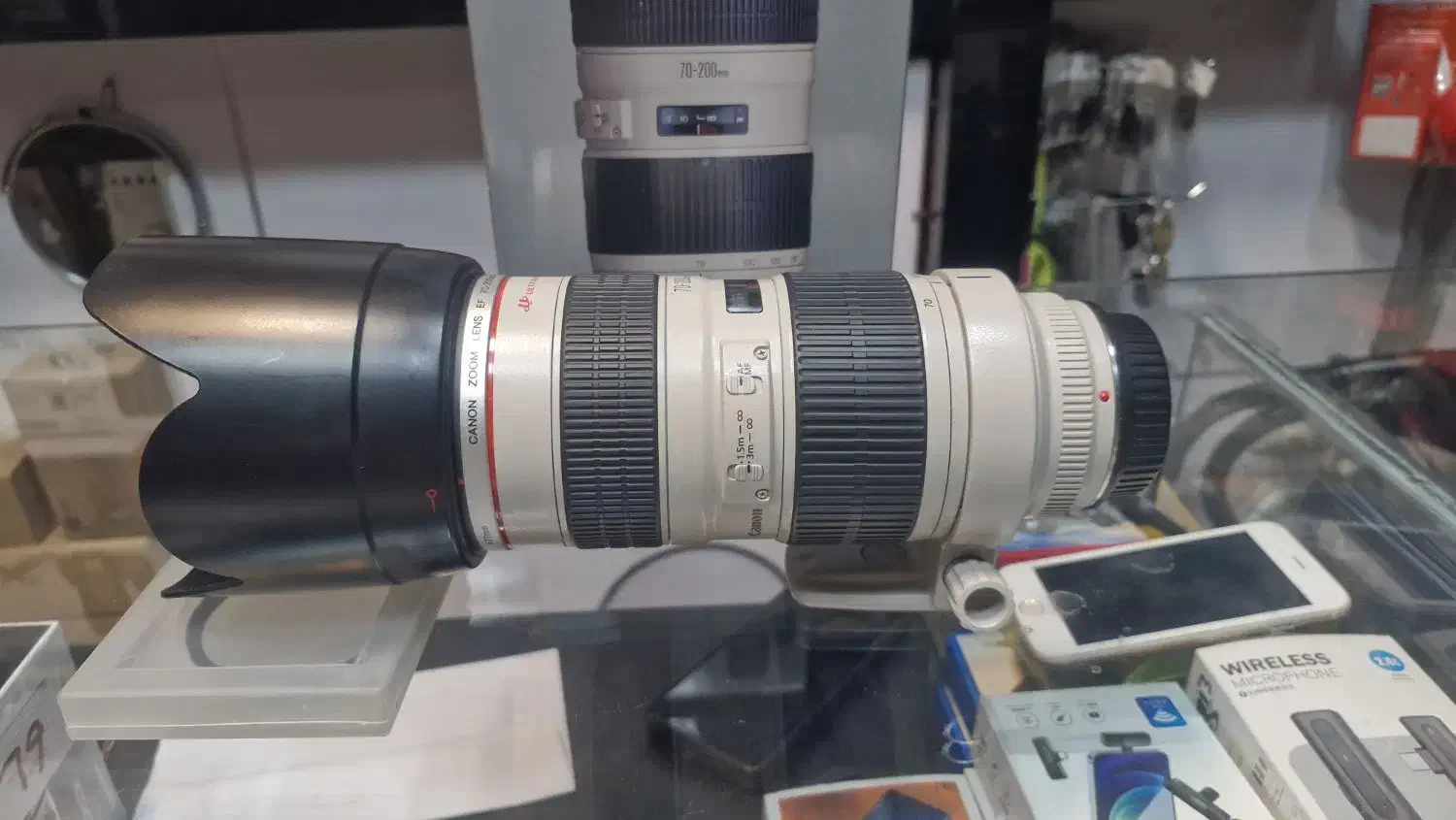 لنز کانن مدل Canon EF 70-200mm f/2.8L USM|دوربین عکاسی و فیلم‌برداری|اصفهان, خلجا|دیوار