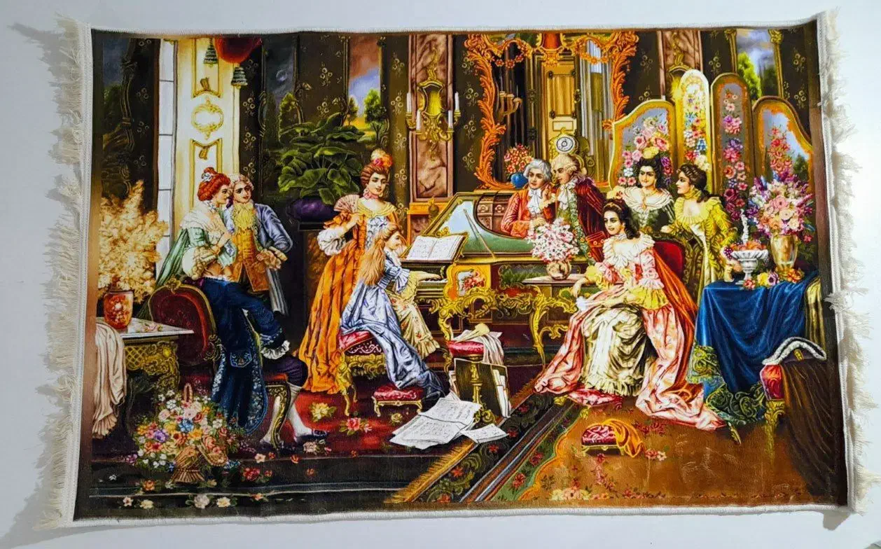 کادو واسه عزیزانت|تابلو فرش|قروه, |دیوار