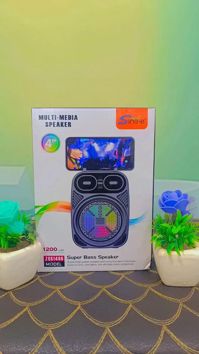 اسپیکر خفن و خوش صدا و هولدر دار|پخش‌کننده همراه|لردگان, |دیوار