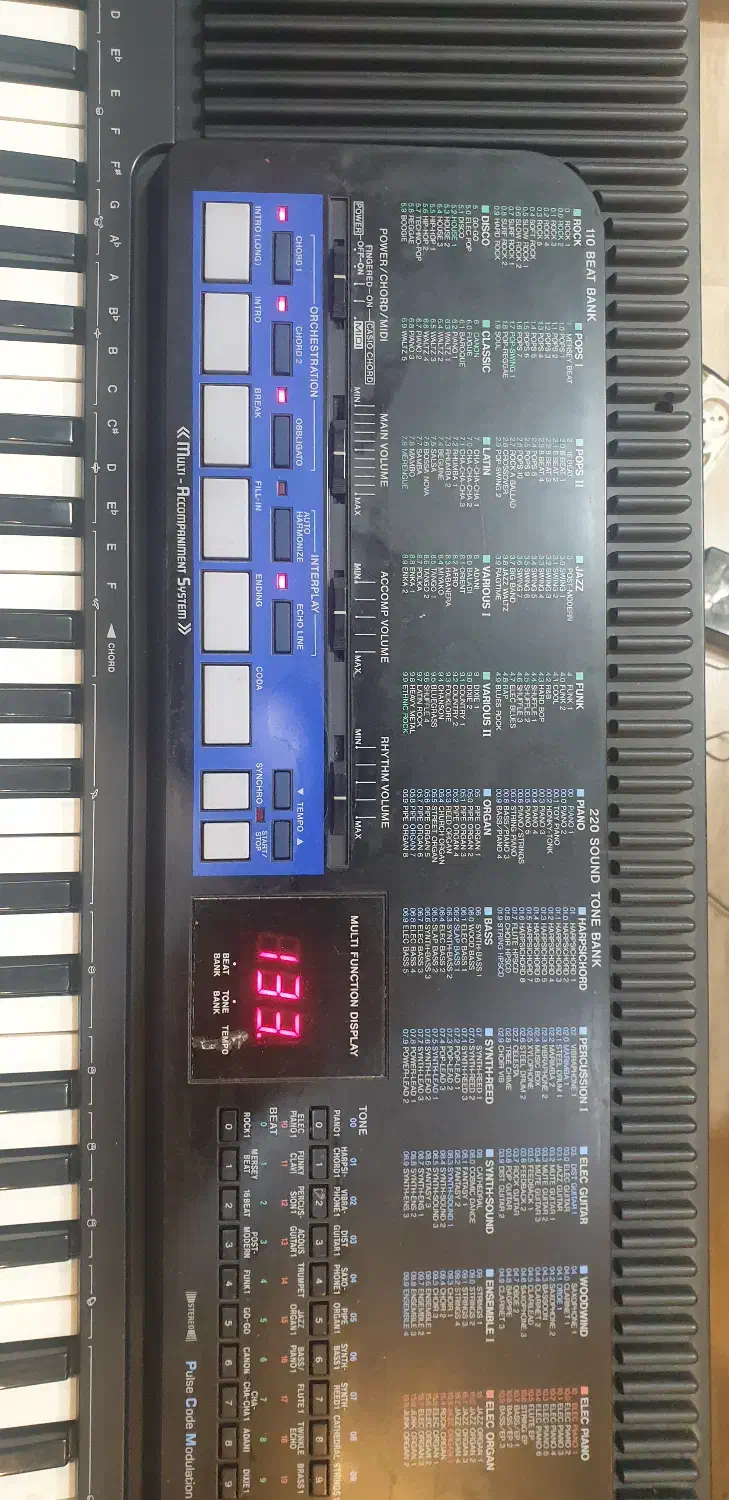 ارگ کیبورد ct 670|پیانو، کیبورد، آکاردئون|تهران, نیروی دریایی|دیوار