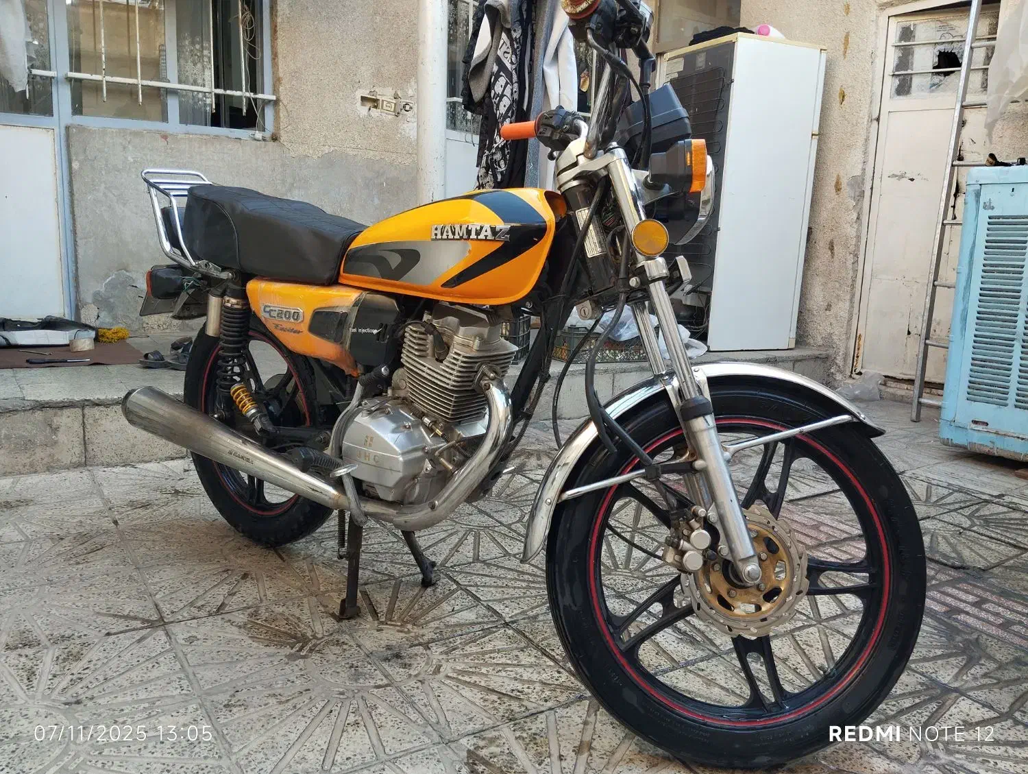 موتور هندا ۲۰۰ همتاز|موتورسیکلت|هشتگرد, هشتگرد قدیم|دیوار