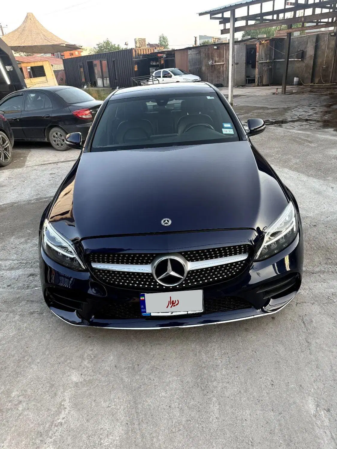 بنز c300 آبی۲۰۲۰|خودرو سواری و وانت|رشت, بلوار گیلان|دیوار
