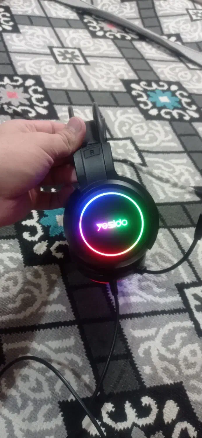 هدفون گیمینگ میکروفن دار نو|قطعات و لوازم جانبی رایانه|مشهد, طبرسی شمالی|دیوار