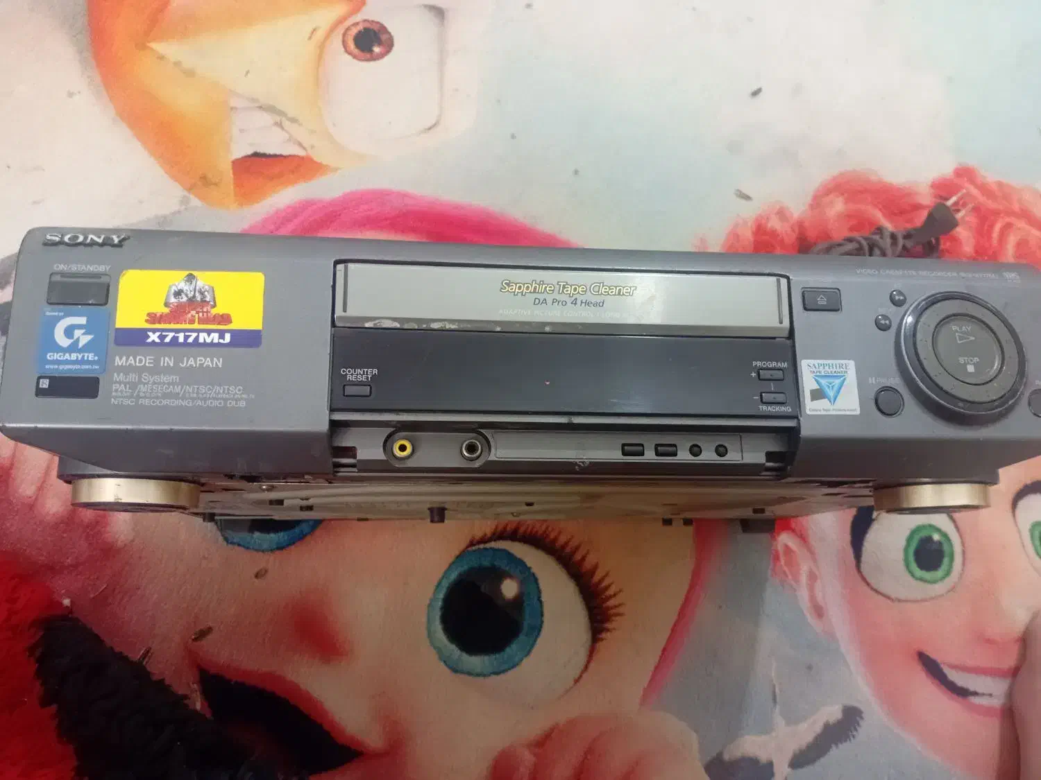ویدئو سونی اصل|پخش‌کننده DVD و ویدیو|قم, یخچال قاضی|دیوار