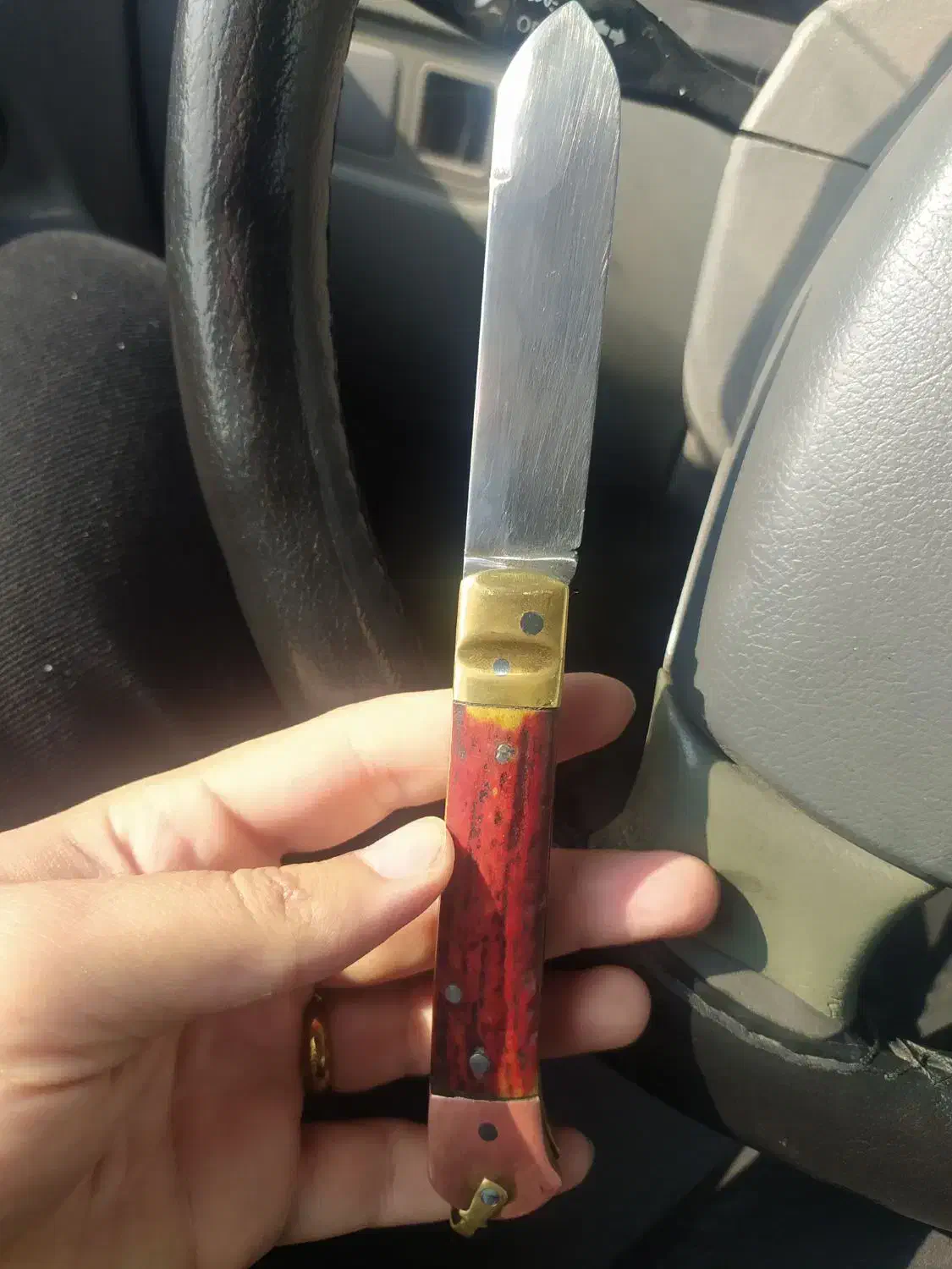 چاقو جاسم پدر|کلکسیون اشیاء عتیقه|کرمانشاه, |دیوار