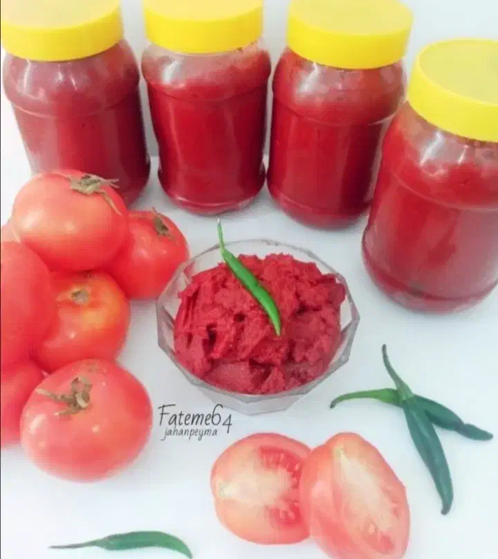 رب گوجه فرنگی سالم خونگی 1 کیلوگرم|خوردنی و آشامیدنی|گراش, |دیوار