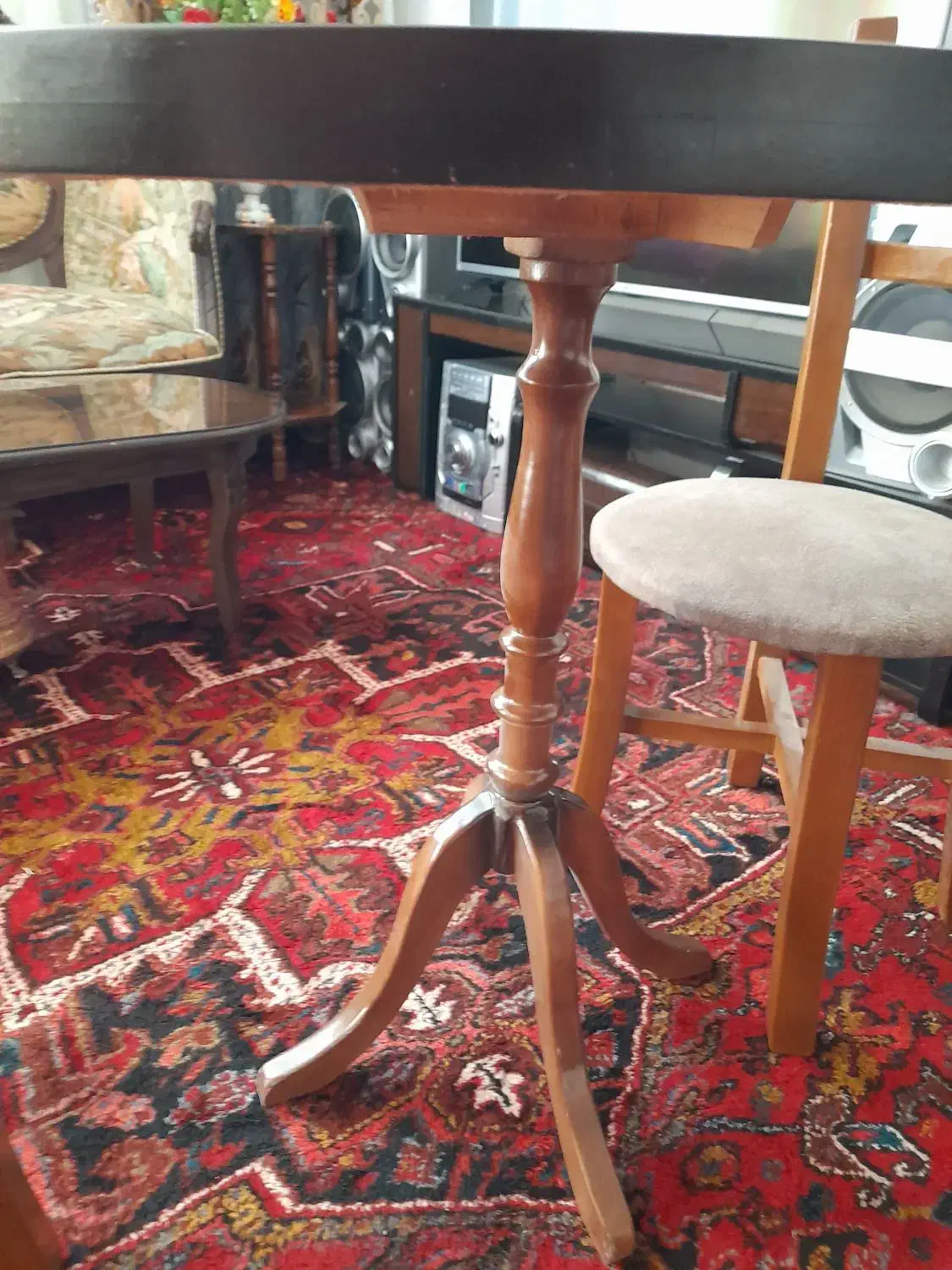 ناهارخوری ۲نفره چوبی|میز و صندلی غذاخوری|مراغه, |دیوار