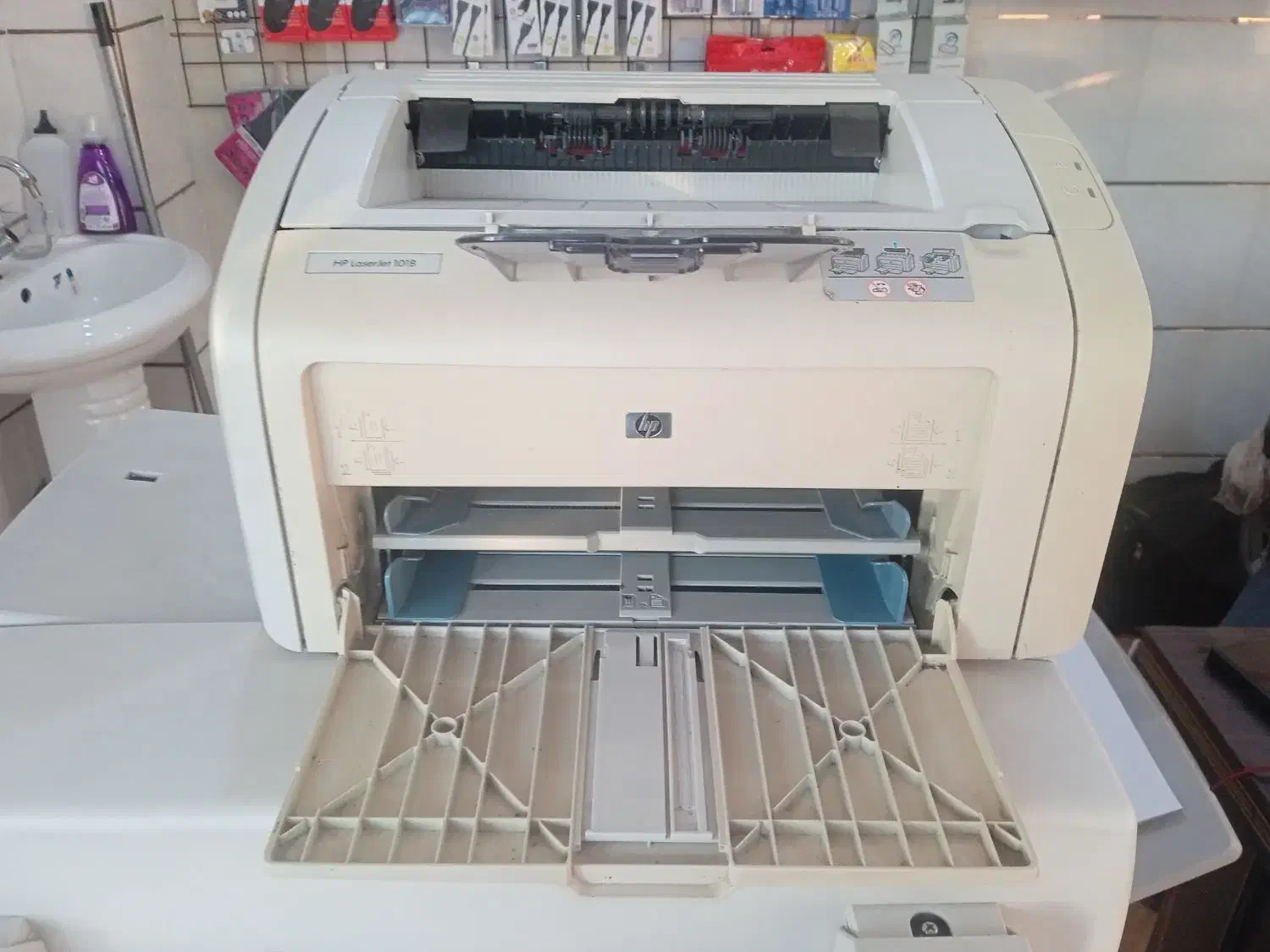 پرینتر  HP Laser jet 1018  و HP Laser jet p 1006|پرینتر، اسکنر، کپی، فکس|سیاهکل, |دیوار