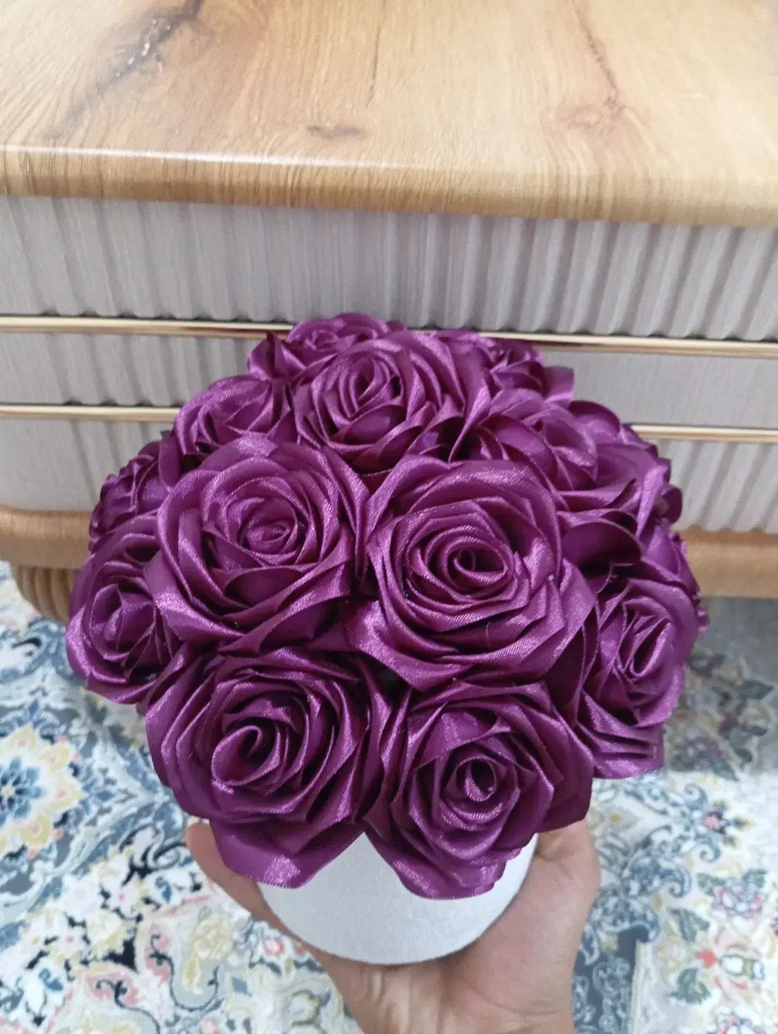 گل ربانی. باکس گل.|گل مصنوعی|خرم‌آباد, |دیوار