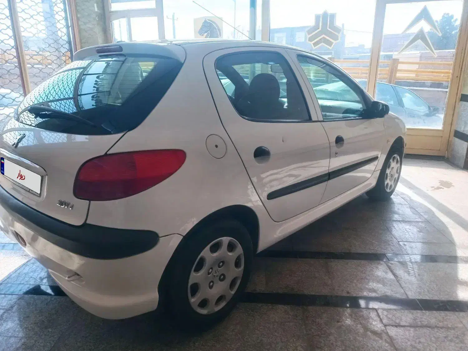 206 مدل 91|خودرو سواری و وانت|اسکو, |دیوار