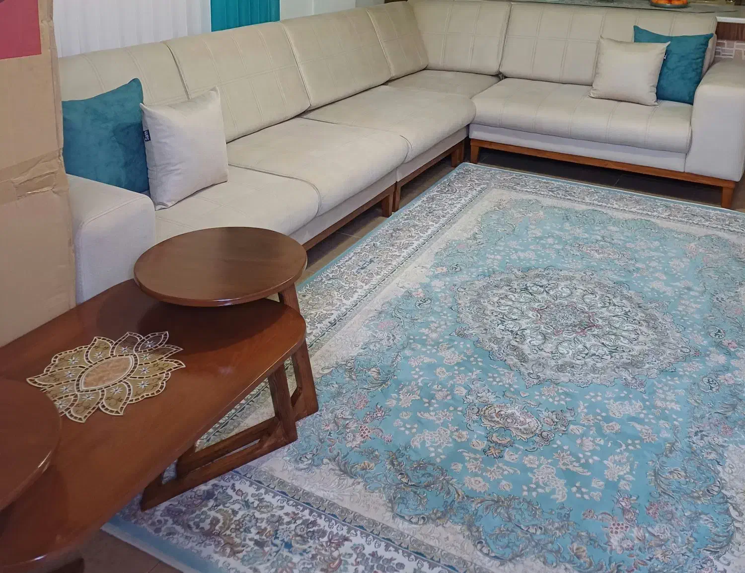 مبل ال 8 نفره|مبلمان خانگی و میز عسلی|چالوس, |دیوار