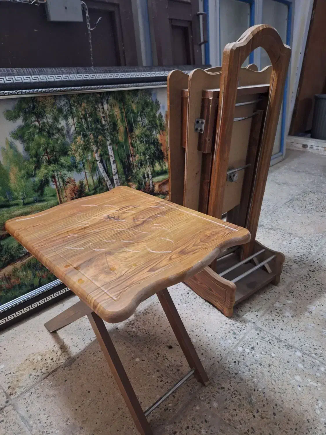 میز عسلی کتابی و تاشو|مبلمان خانگی و میز عسلی|الوند, |دیوار