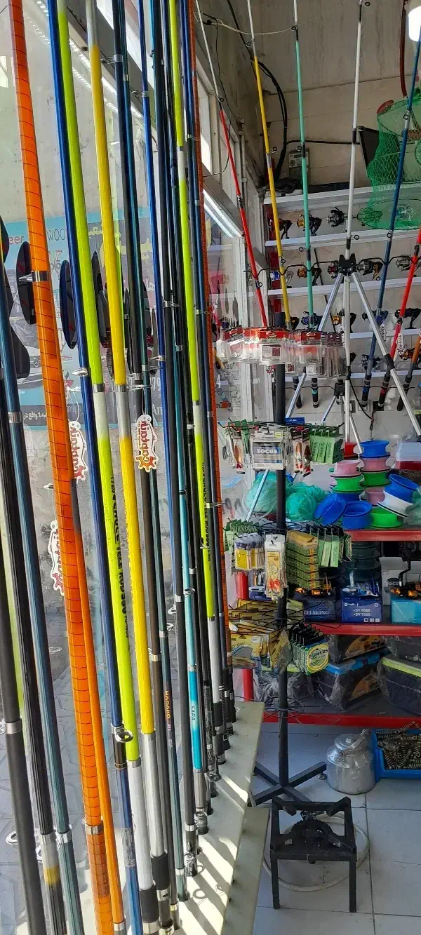 انواع چوب و چرخ ماهیگیری به قیمت کارخانه|ماهیگیری|ارومیه, |دیوار