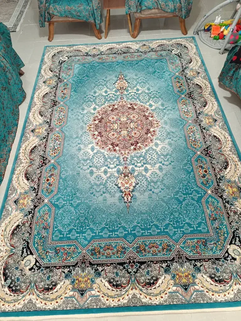 یک فرش ۶ متری ۲ عدد پا دری|فرش|هشتگرد, شهرک ولیعصر (مهستان)|دیوار