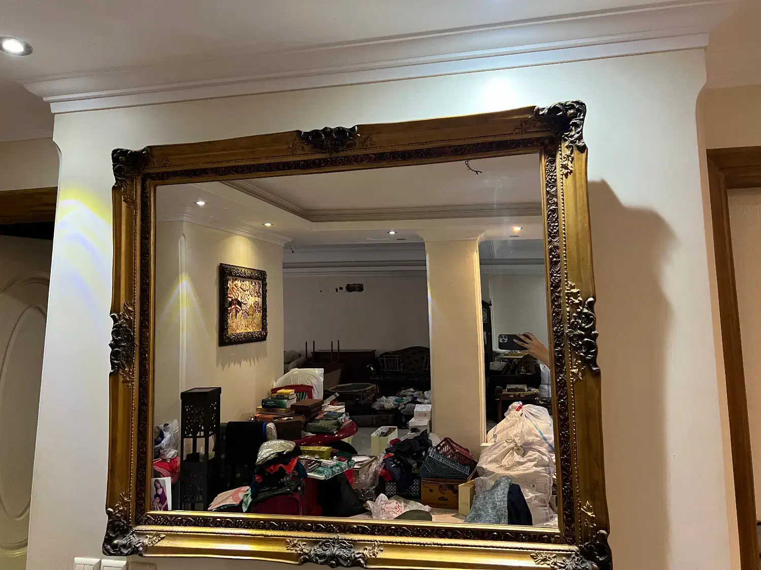 فروش آینه بزرگ دیواری۱۲۰*۱۰۰|آینه|بابل, |دیوار