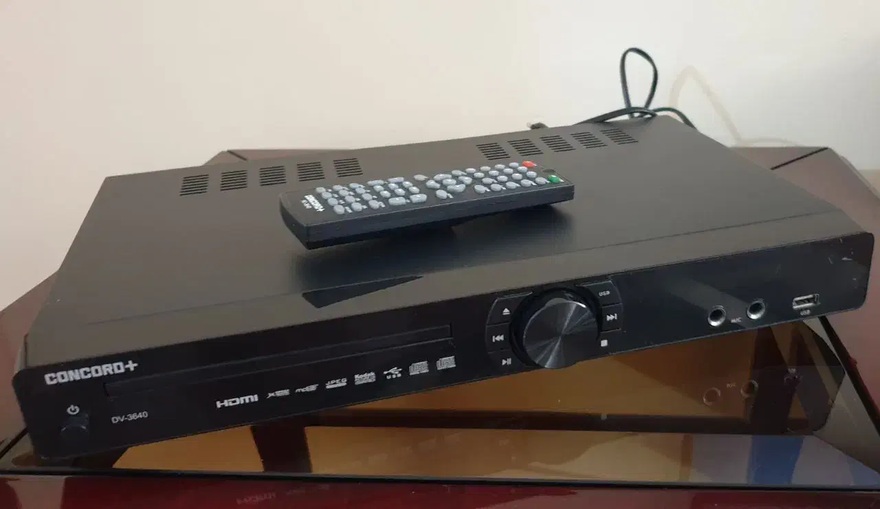 دی وی دی پلیر خانگی concord+|پخشکننده DVD و ویدیو|تهران, سازمان برنامه جنوبی|دیوار