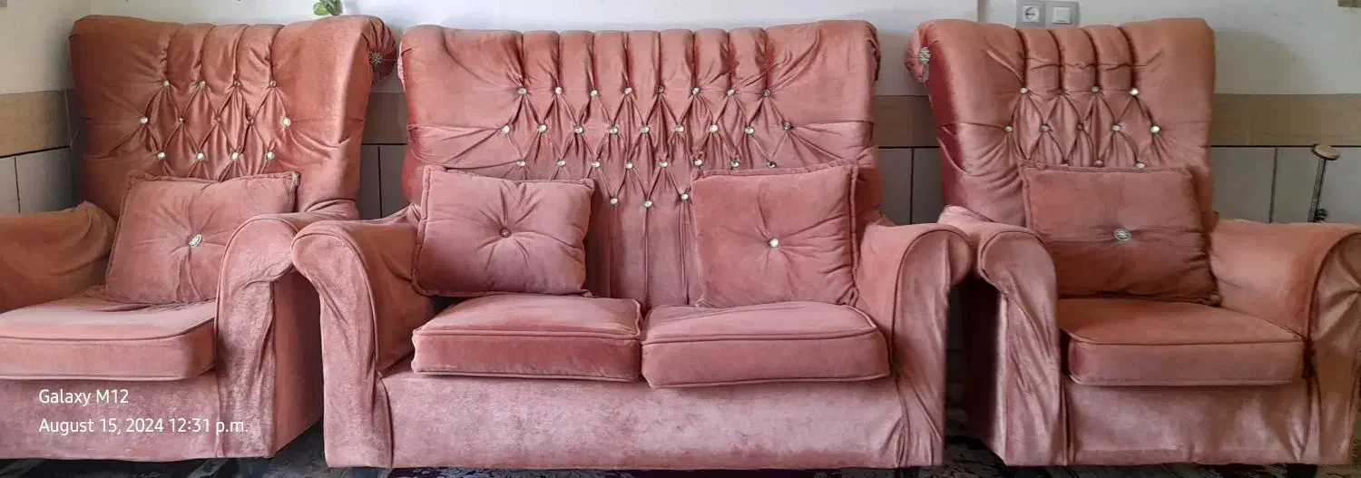 مبل ۷ نفره|مبلمان خانگی و میز عسلی|نی‌ریز, |دیوار