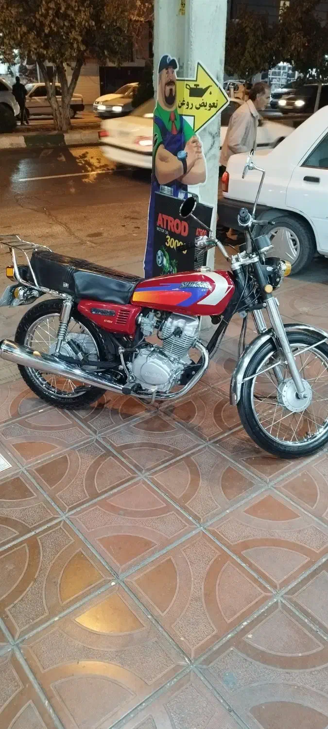 موتور سی جی 125|موتورسیکلت|سمنان, |دیوار