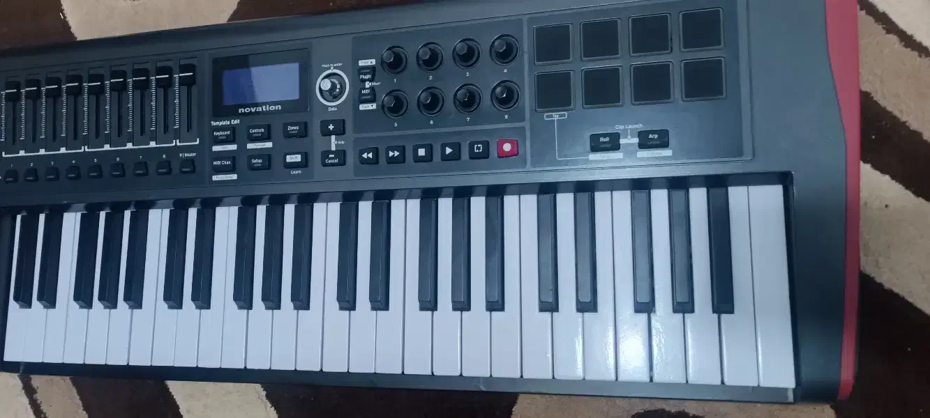 midi controllers Impluse49novation|پیانو، کیبورد، آکاردئون|گنبد کاووس, |دیوار