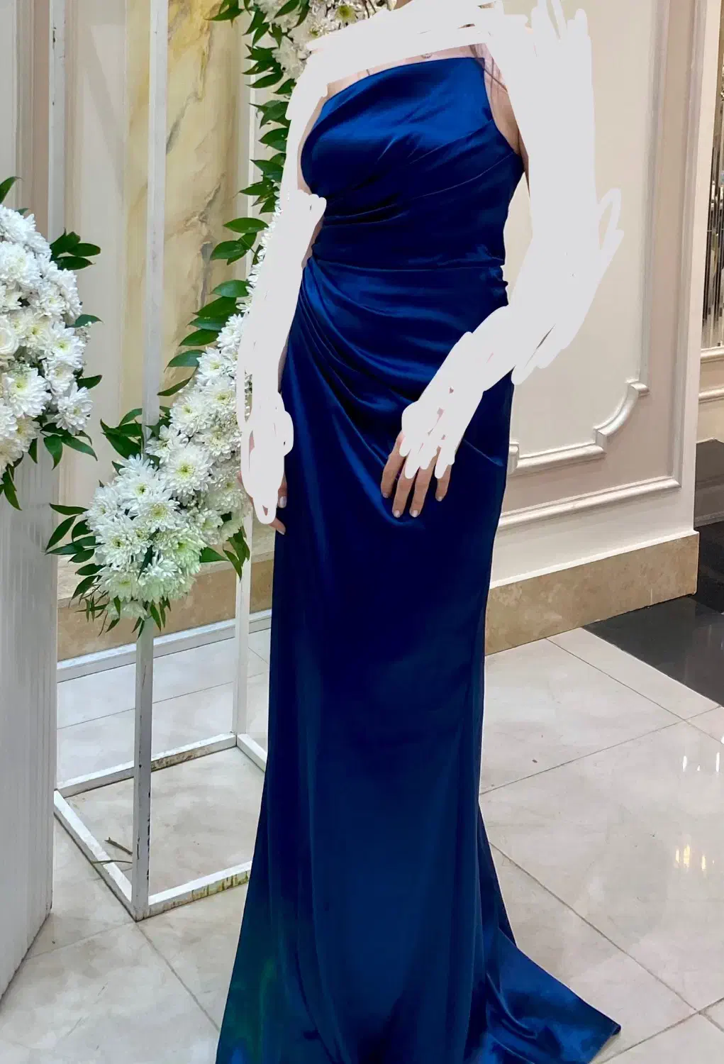 لباس مجلسی ساتن مناسب سایز 38|لباس|ساوه, |دیوار