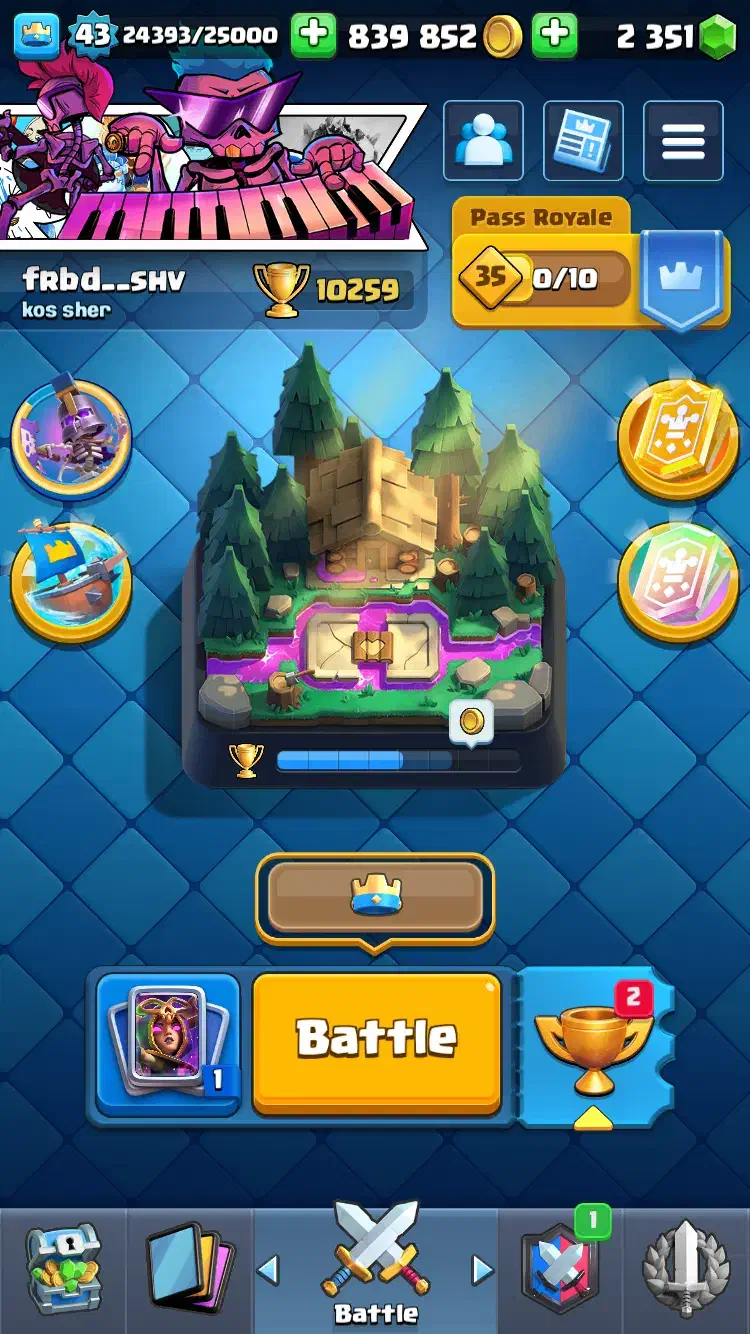 کلش رویال|کنسول، بازی ویدئویی و آنلاین|اندیشه, شهرک صدف|دیوار