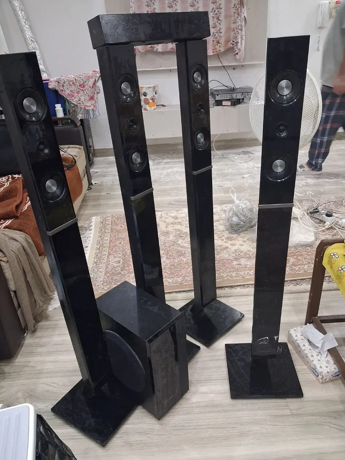 ۶ عدد باند سامسونگ اصل بفروش میرود|سیستم صوتی خانگی|رشت, استقامت ۱|دیوار