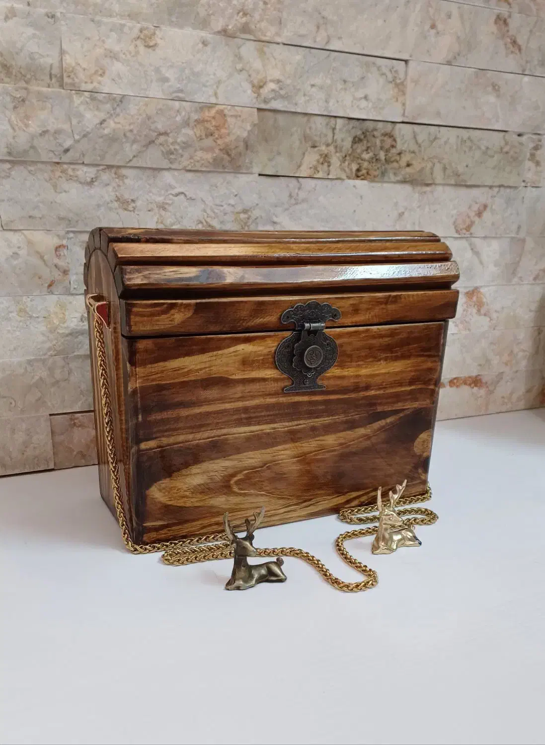 کیف شیک و با کلاس چوبی|کیف، کفش، کمربند|قم, باسکول|دیوار