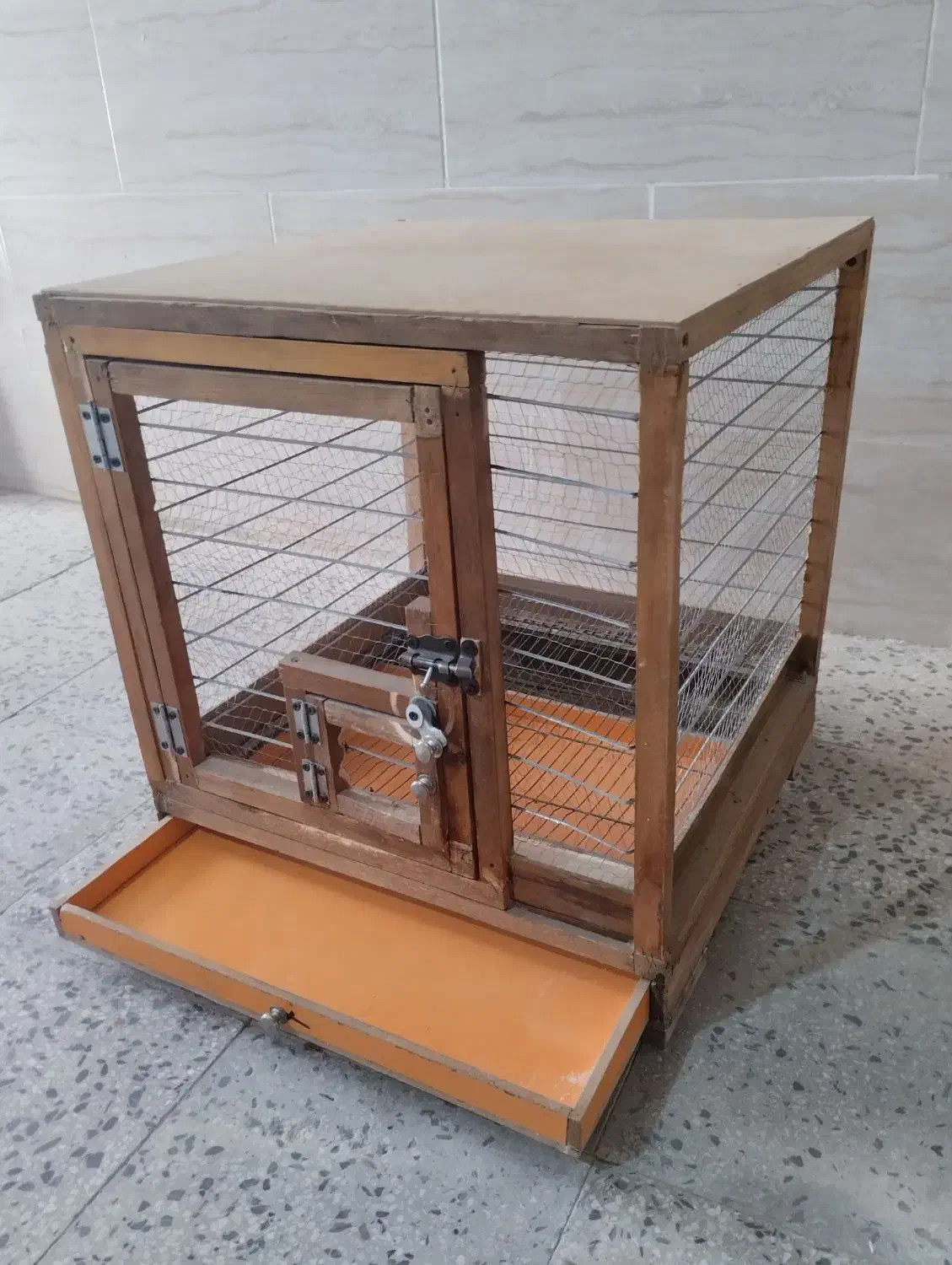 قفس بزرگ چوبی مناسب انواع حیوانات|لوازم جانبی حیوانات|اسلامشهر, مطهری|دیوار