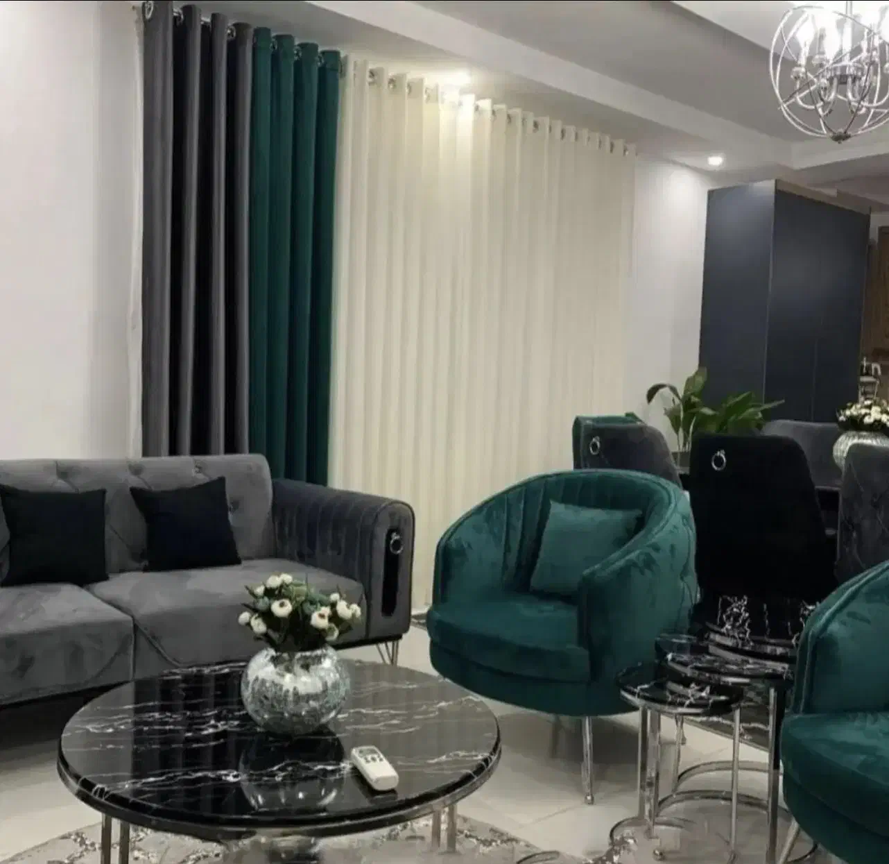 * پرده پانچ آماده *|پرده، رانر، رومیزی|شیراز, شهرک گلستان|دیوار