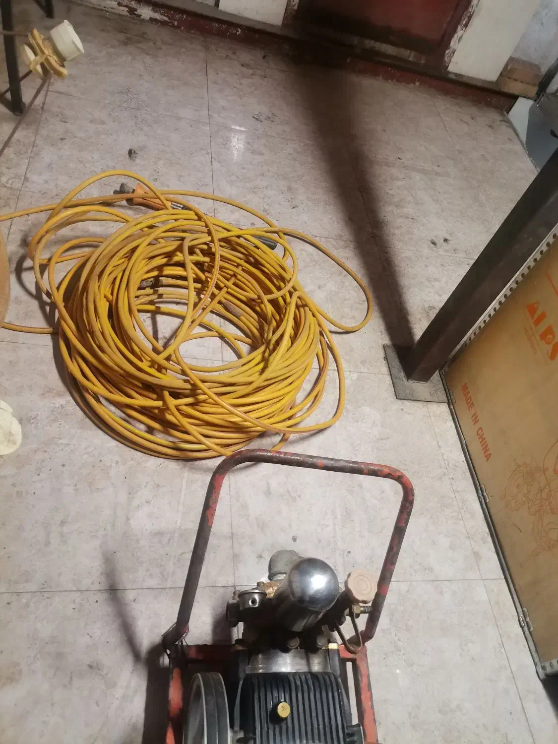 سمپاشی زنبه ای با 80متر شلنگ|ابزارآلات|گنبد کاووس, |دیوار