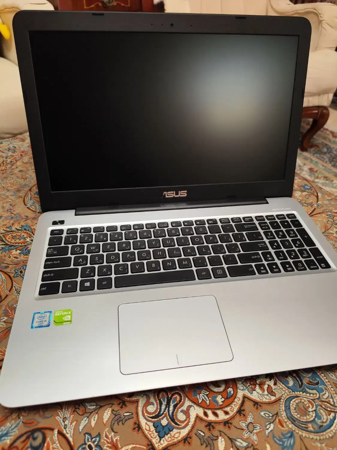 لپتاپ لپ تاپ ایسوس Asus K556U سرمه ای نو نو|رایانه همراه|تهران, شهرک غرب|دیوار