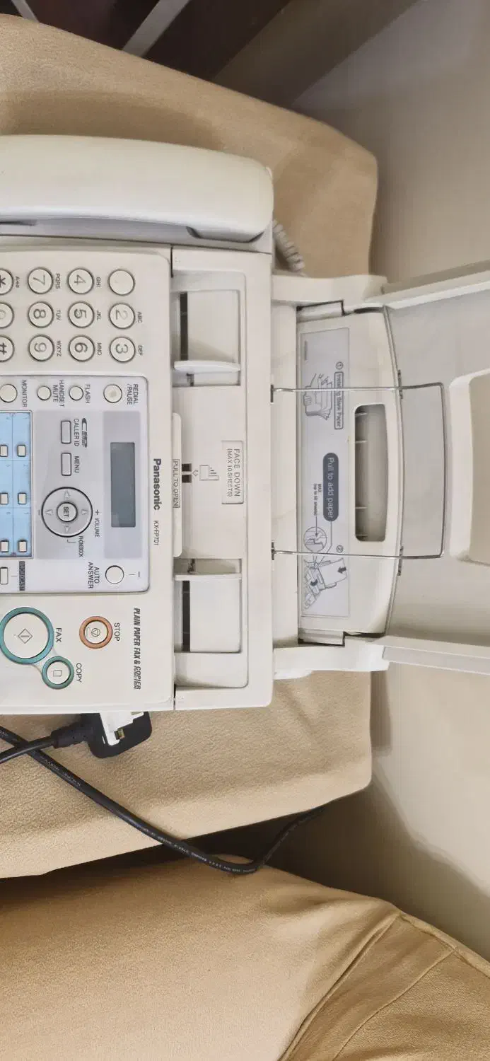 تلفن فاکس پاناسونیک ۷۰۱ سالم و تمیز|پرینتر، اسکنر، کپی، فکس|تهران, شیراز|دیوار