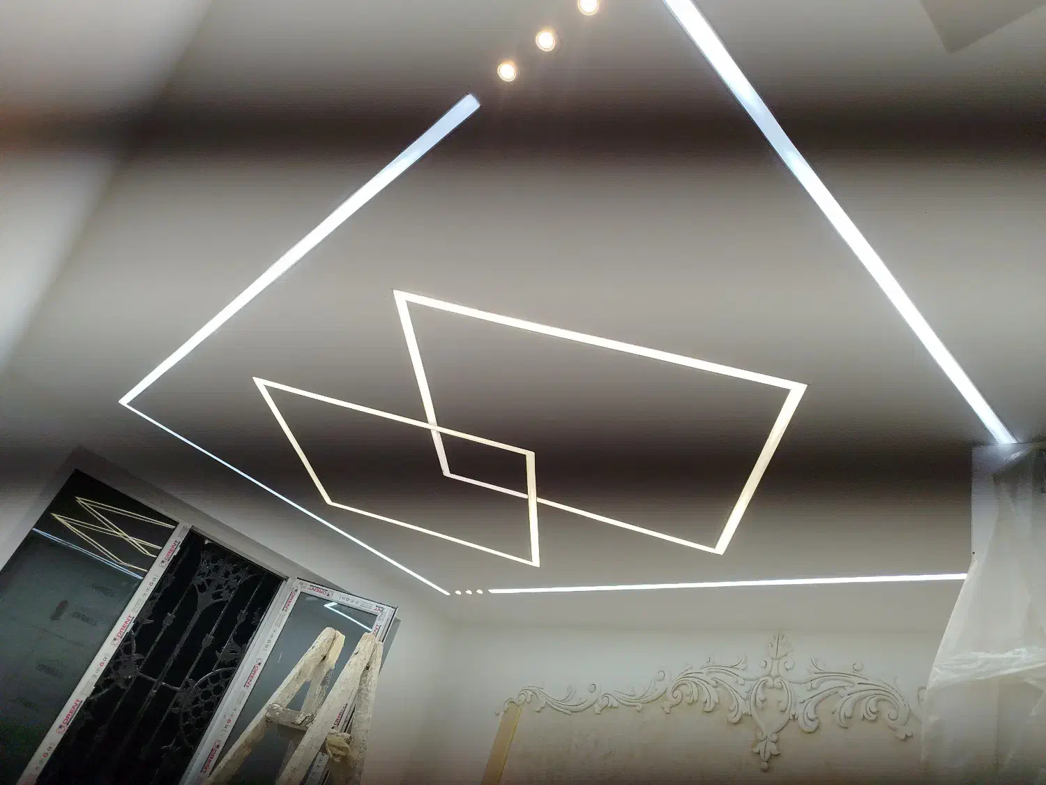 اجرای کناف نقاشی پتینه میکروسمنت|خدمات پیشه و مهارت|کرمانشاه, |دیوار