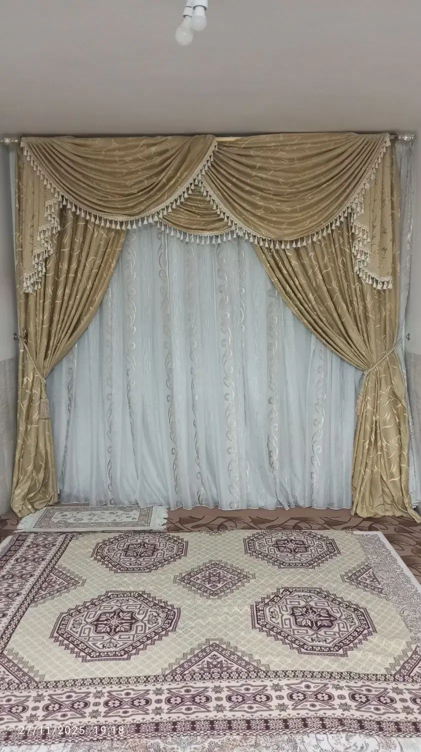 پرده برای پنجره سه متری|پرده، رانر، رومیزی|داران, |دیوار