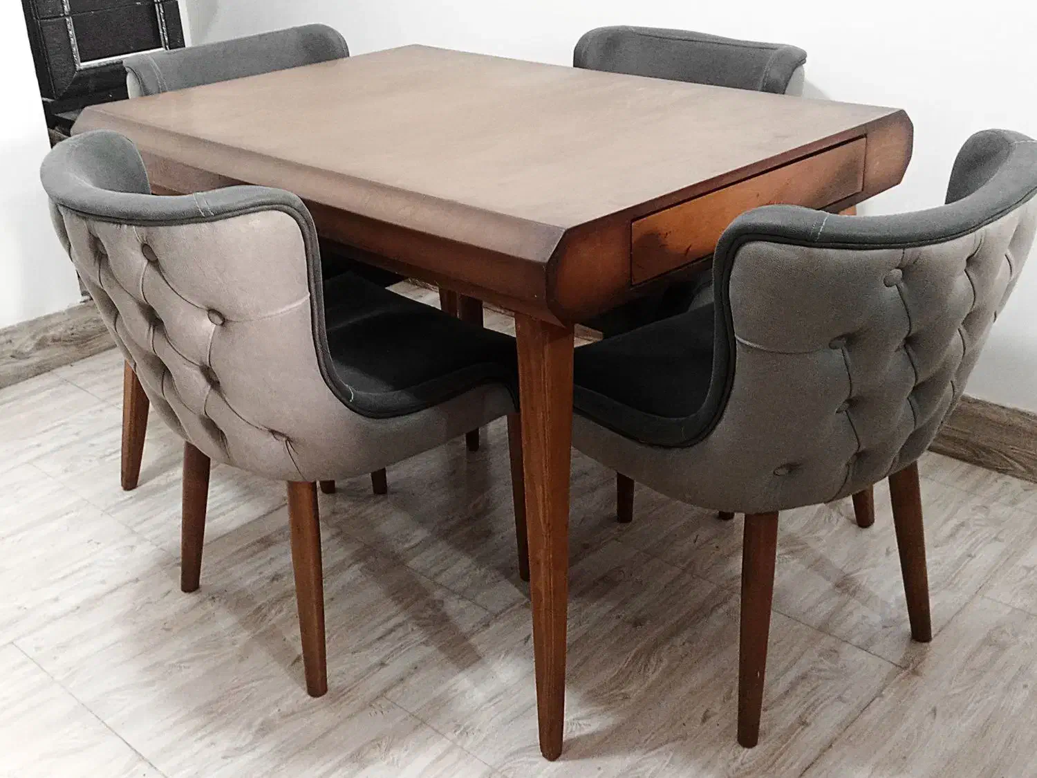 میز ناهارخوری 4 نفره|میز و صندلی غذاخوری|گرگان, |دیوار