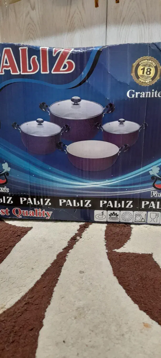 قابلمه۷پارچه وظروف چینی وسنگی|ظروف پخت‌وپز|مشهد, الهیه|دیوار