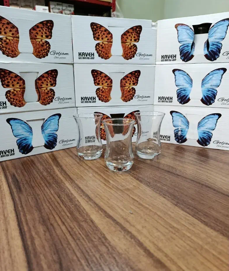 استکان کمرباریک ( فروش ویژه )|ظروف سرو و پذیرایی|قائم‌شهر, |دیوار