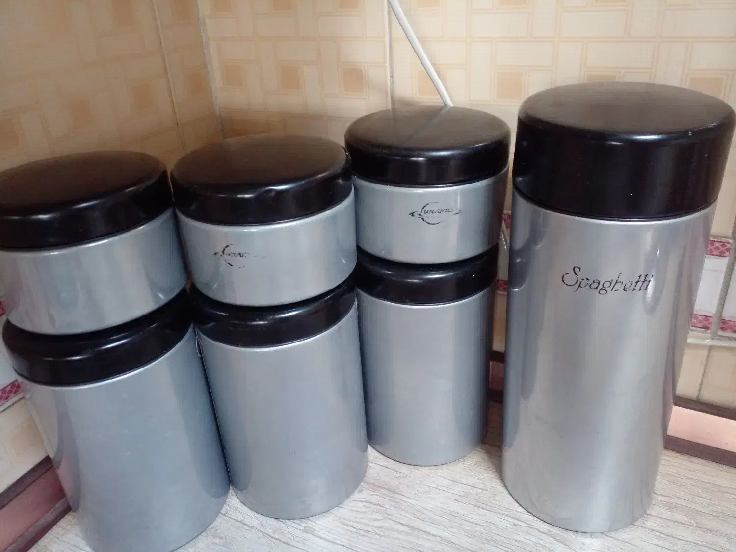 ظرف حبوبات وپاسماوری|ظروف نگهدارنده، پلاستیکی، یک‌بارمصرف|پاکدشت, پاکدشت (مامازند)|دیوار