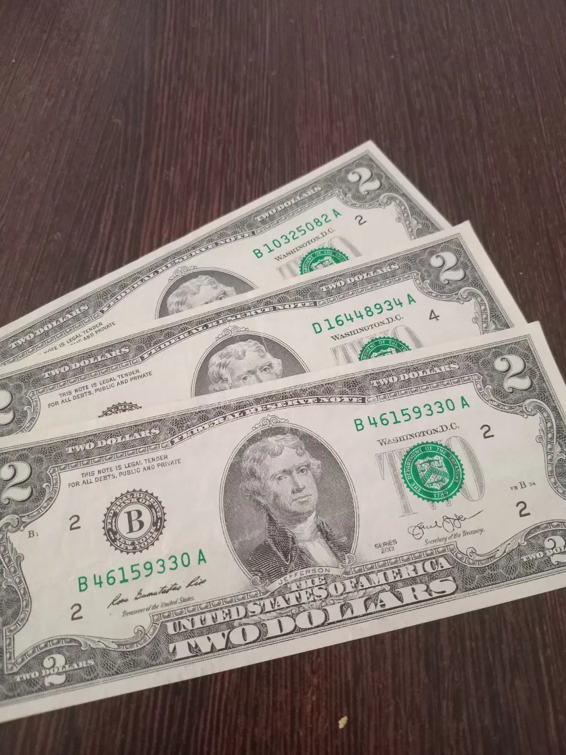 اسکناس دو دلاری|کلکسیون سکه، تمبر، اسکناس|قائمشهر, |دیوار