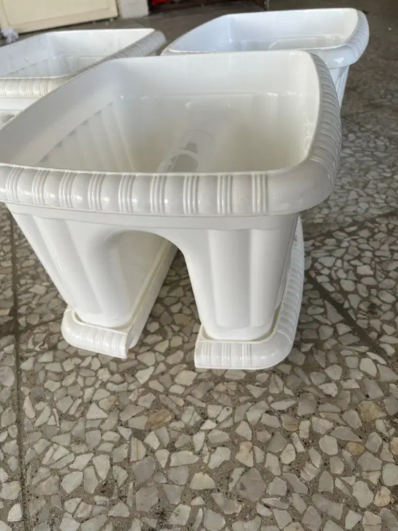 گلدان پلاستیکی نرده ای|گل و گیاه طبیعی|رشت, پل تالشان|دیوار