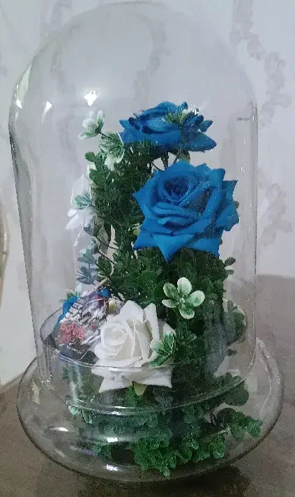 گل شیشه ای|گل مصنوعی|اراک, |دیوار