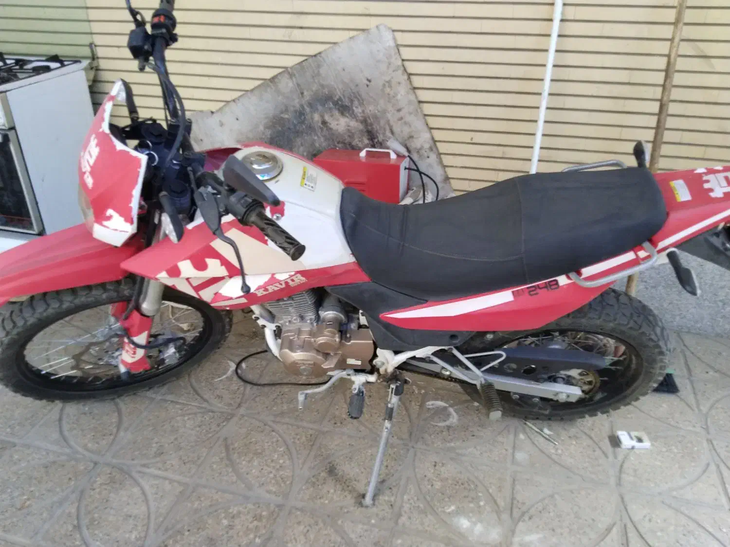 موتورتریل ۲۵۰|موتورسیکلت|شهرضا, |دیوار