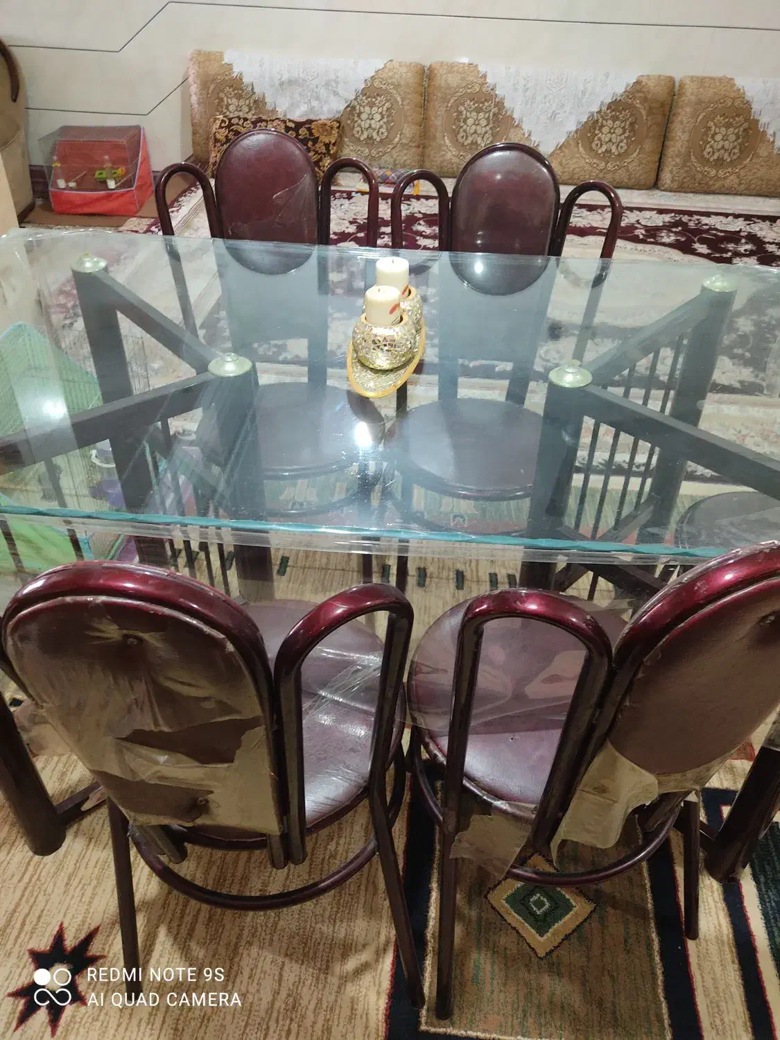 میز ناهارخوری|میز و صندلی غذاخوری|بهبهان, |دیوار