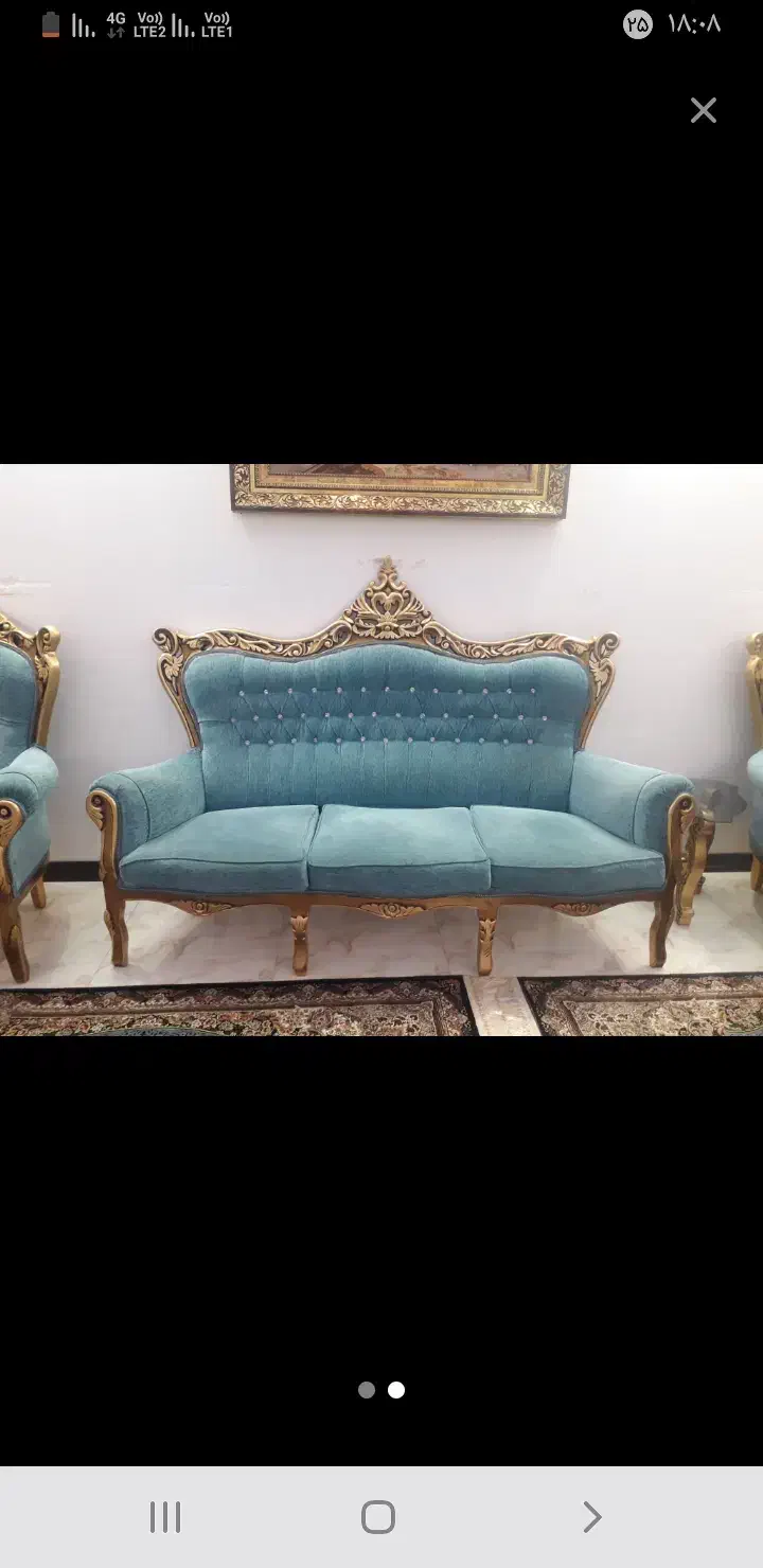 مبل استیل|مبلمان خانگی و میز عسلی|قم, علی آباد سعدگان|دیوار