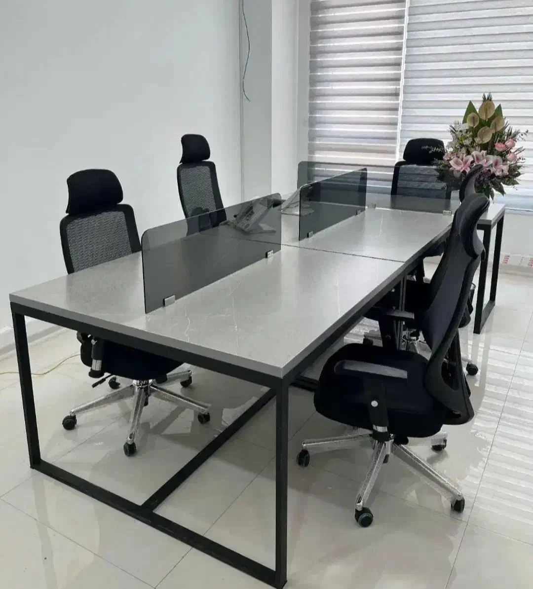 میز مدیریت کارگروهی کنفرانسی شیشه مبل اداری صندلی|دفتر کار|تهران, نعمتآباد|دیوار