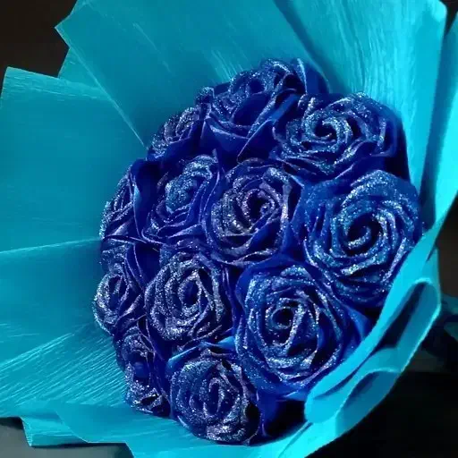 دسته گل روبانی|گل مصنوعی|سلماس, |دیوار