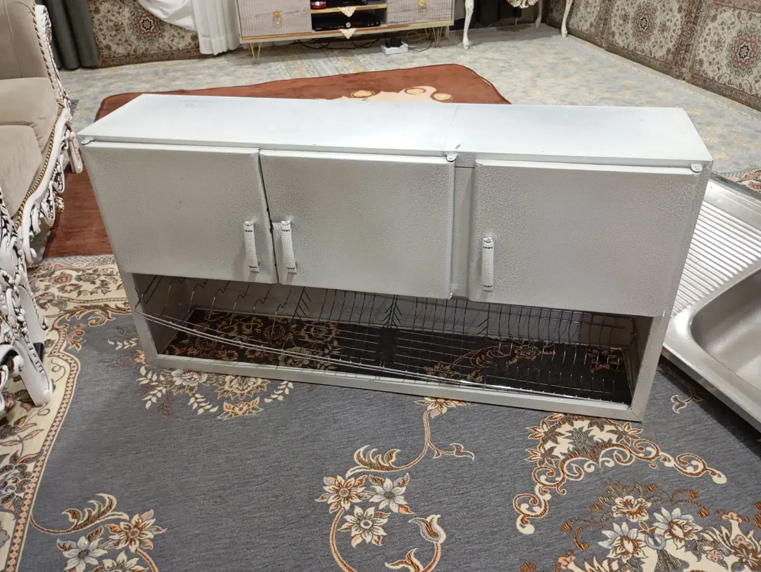 سینک و اب چکان|آب‌چکان و نظم‌دهنده ظروف|اسالم, |دیوار